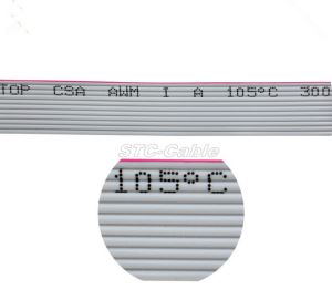 2.54mm llain 2x6Pin 12Pin 12 gwifrau IDC rhuban fflat cebl F/F