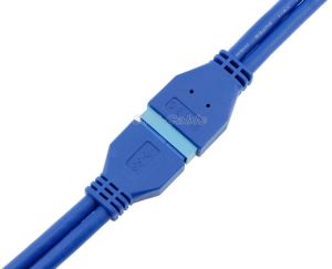 Math o dyn i 20 Pin pennyn gwegamera addasydd cebl USB 3.0